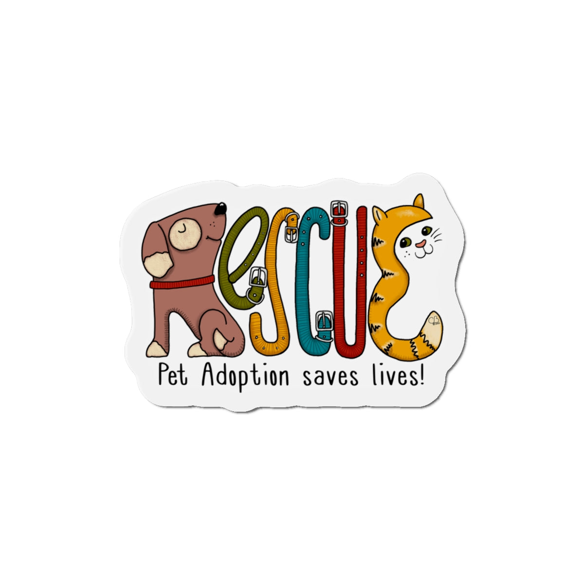 Rescue Dog Cat and Collars