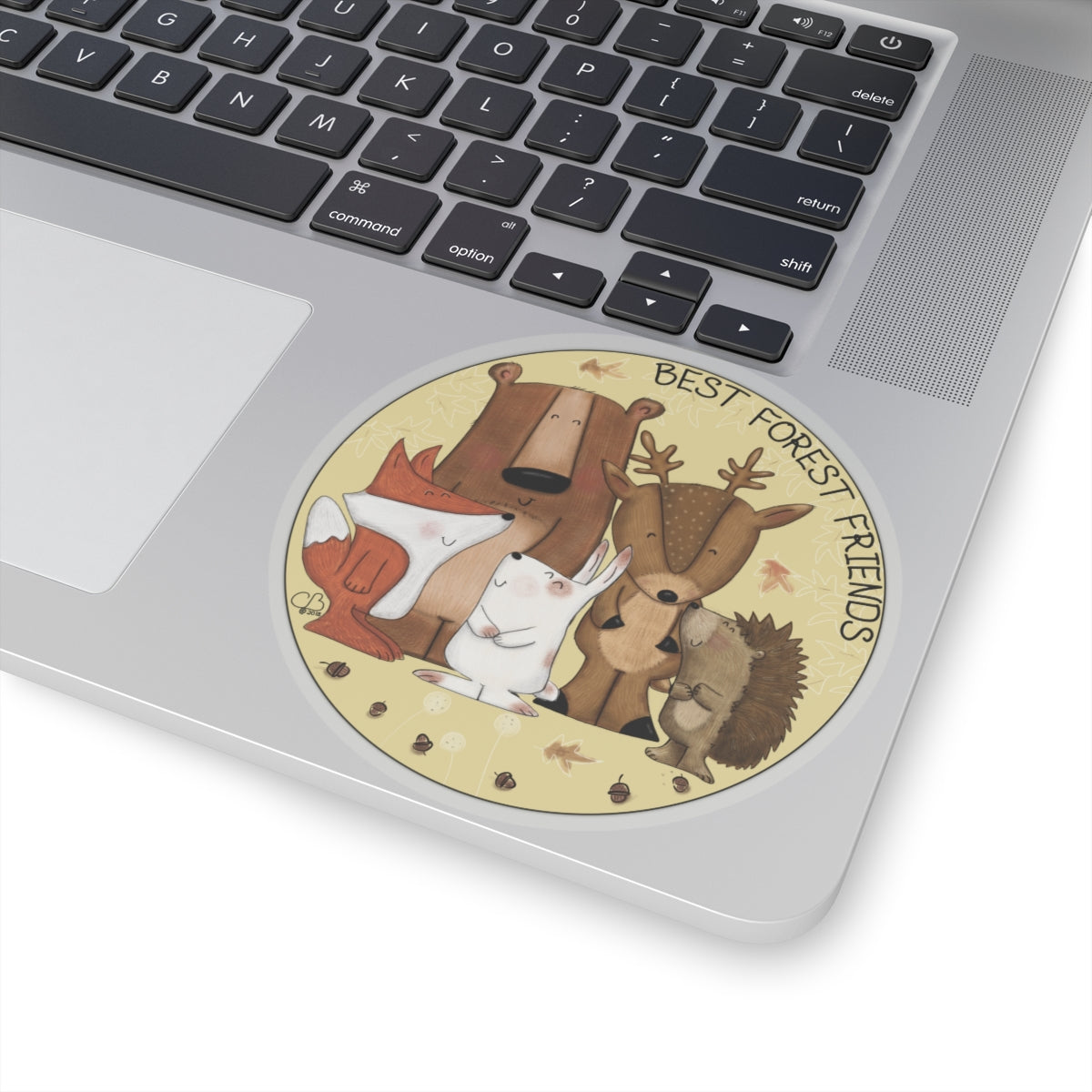 Woodland Crew Best Forest Friends Sticker