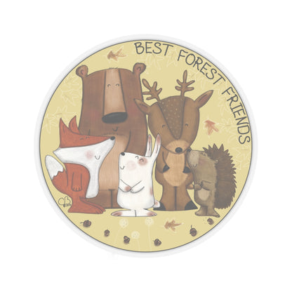 Woodland Crew Best Forest Friends Sticker